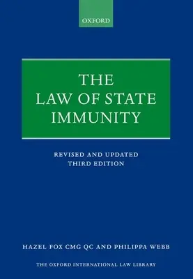 Legea imunității de stat - The Law of State Immunity