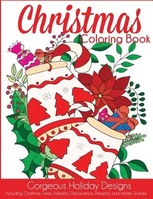 Carte de colorat de Crăciun - Christmas Coloring Book