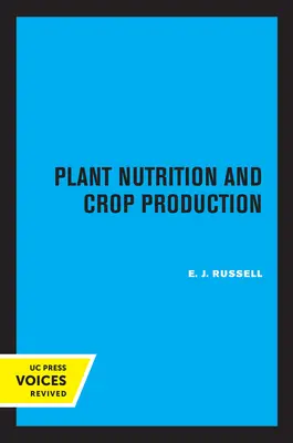 Nutriția plantelor și producția vegetală - Plant Nutrition and Crop Production