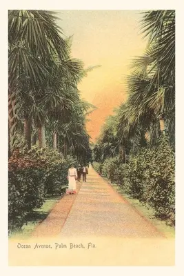 Jurnal de epocă Ocean Avenue, Palm Beach, Florida - Vintage Journal Ocean Avenue, Palm Beach, Florida
