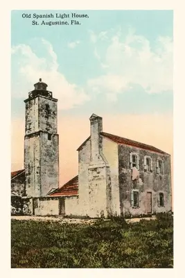 Jurnal de epocă Far spaniol, St. Augustine, Florida - Vintage Journal Spanish Lighthouse, St. Augustine, Florida