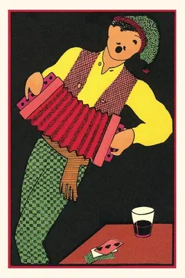 Jurnal de epocă Concertist francez - Vintage Journal French Concertina Player