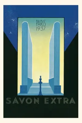 Jurnal de epocă Paris, Savon Extra, 1937 - Vintage Journal Paris, Savon Extra, 1937