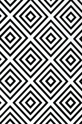 Hardcover Notebook clasic: Notebook cu 256 de pagini liniate, 7-x-10-inch, negru și alb Geometric: Notebook cu 256 de pagini liniate, 7-x-10-inch, negru și alb - Hardcover Classic Notebook: 256 Lined Page Notebook, 7-x-10-inch, Black and White Geometric: 256 Lined Page Notebook, 7-x-10-inch, Black and White