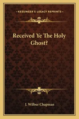 Ați primit Duhul Sfânt? - Received Ye The Holy Ghost?
