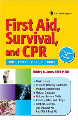 Primul ajutor, supraviețuire și resuscitare cardio-pulmonară: Ghid de buzunar pentru acasă și pe teren - First Aid, Survival, and CPR: Home and Field Pocket Guide