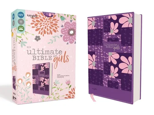 Niv, Ultimate Bible for Girls, Ediția Faithgirlz, Leathersoft, Violet - Niv, Ultimate Bible for Girls, Faithgirlz Edition, Leathersoft, Purple