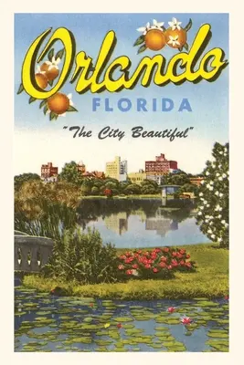 Jurnal de epocă Vedere din Orlando, Florida - Vintage Journal View of Orlando, Florida