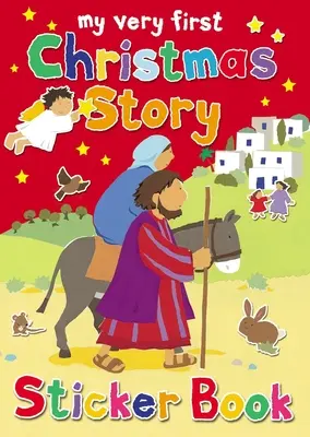 Prima mea poveste de Crăciun Carte de autocolante - My Very First Christmas Story Sticker Book