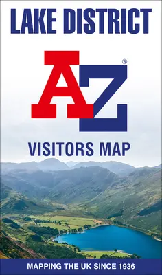 Harta Lake District A-Z pentru vizitatori - Lake District A-Z Visitors Map