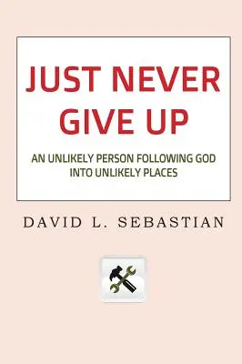 Să nu renunți niciodată: O persoană improbabilă care îl urmează pe Dumnezeu în locuri improbabile - Just Never Give Up: An Unlikely Person Following God into Unlikely Places