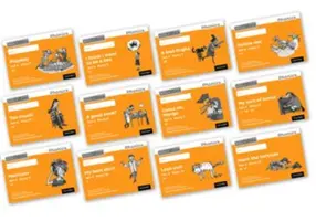 Read Write Inc. Phonics: Black and White Orange Set 4 cărți de povești Pachet mixt de 12 - Read Write Inc. Phonics: Black and White Orange Set 4 Storybooks Mixed Pack of 12