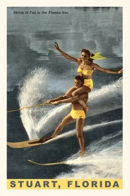 Jurnal de epocă Schi nautic, Stuart, Florida - Vintage Journal Water Skiing, Stuart, Florida