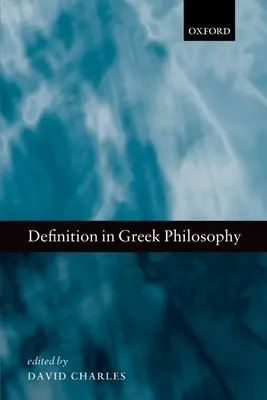 Definiția în filosofia greacă - Definition in Greek Philosophy