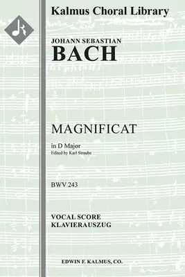 Magnificat, BWV 243: Partitură vocală - Magnificat, BWV 243: Vocal score
