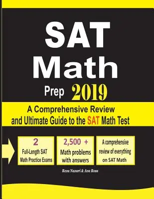 SAT Math Prep 2019: O revizuire cuprinzătoare și un ghid final pentru testul SAT Math - SAT Math Prep 2019: A Comprehensive Review and Ultimate Guide to the SAT Math Test