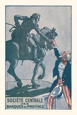 Jurnal de epocă Reclamă bancară franceză - Vintage Journal French Banking Advertisement