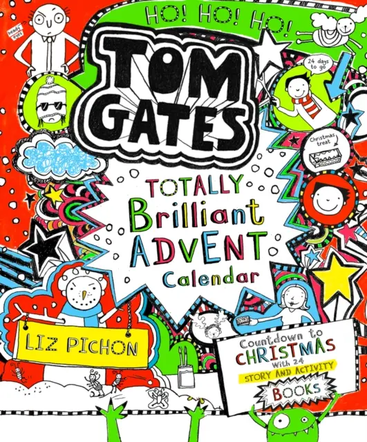 Colecția de cărți a calendarului de advent Tom Gates - Tom Gates Advent Calendar Book Collection