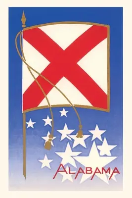Jurnal de epocă Steagul statului Alabama - Vintage Journal Alabama State Flag
