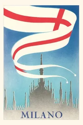 Jurnal de epocă Milan Travel Poster - Vintage Journal Milan Travel Poster