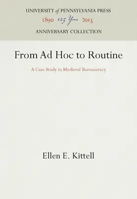 De la ad-hoc la rutină - From Ad Hoc to Routine