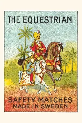 Jurnal de epocă Cutie de chibrituri ecvestre - Vintage Journal Equestrian Match Box