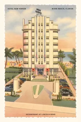 Jurnal de epocă Hotel New Yorker, Miami Beach, Florida - Vintage Journal Hotel New Yorker, Miami Beach, Florida