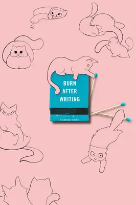 Burn After Writing (Violet cu pisici) - Burn After Writing (Purple with Cats)