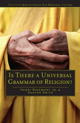 Există o gramatică universală a religiei? - Is There a Universal Grammar of Religion?
