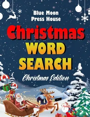 Christmas word search.: Easy Large Print Puzzle Book for Adults, Kids & Everyone for the 25 Days of Christmas.