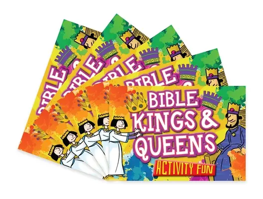 Bible Kings & Queens Activitate distractivă: Pachet de 5 - Bible Kings & Queens Activity Fun: 5 Pack