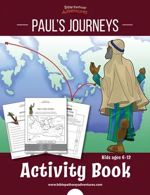 Cartea de activități Călătoriile lui Pavel - Paul's Journeys Activity Book