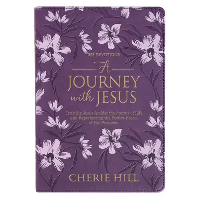 O călătorie cu Isus Devoțional din piele naturală - A Journey with Jesus Devotional Faux Leather
