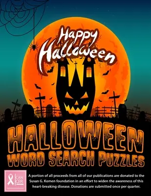 Halloween Word Search Puzzle Book: Puzzle-uri de căutare a cuvintelor cu caractere mari - Halloween Word Search Puzzle Book: Large Print Word Search Puzzles