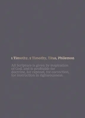 NKJV Scripture Journal - 1-2 Timothy, Titus, Philemon: Sfânta Biblie, Noua versiune King James - NKJV Scripture Journal - 1-2 Timothy, Titus, Philemon: Holy Bible, New King James Version