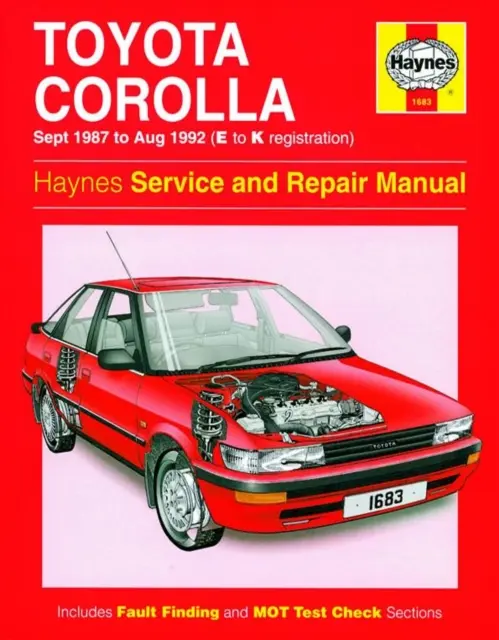 Manual de service și reparații Toyota Corolla - 87-92 - Toyota Corolla Service And Repair Manual - 87-92