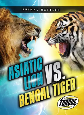 Leul asiatic vs. Tigrul de Bengal - Asiatic Lion vs. Bengal Tiger