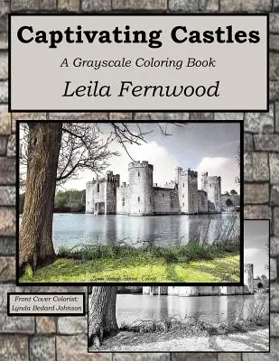 Castele captivante: O carte de colorat la scară de gri - Captivating Castles: A Grayscale Coloring Book