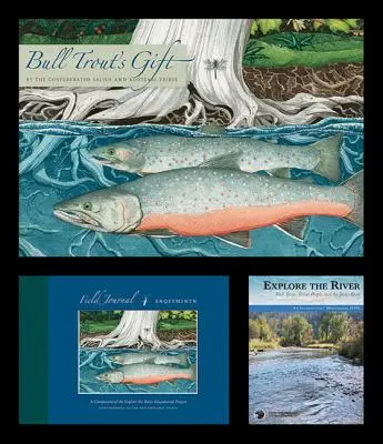 Proiectul educațional Explore the River (set de 2 cărți, 1 DVD): Bull Trout, Tribal People și râul Jocko [cu DVD] - Explore the River Educational Project (2-Book, 1-DVD Set): Bull Trout, Tribal People, and the Jocko River [With DVD]