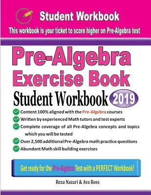 Pre-Algebra Carte de exerciții: Carte de lucru pentru studenți - Pre-Algebra Exercise Book: Student Workbook