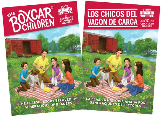 The Boxcar Children (Set spaniolă/engleză) - The Boxcar Children (Spanish/English Set)