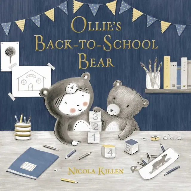 Ollie's Back-to-School Bear - Perfect pentru cei mici care încep grădinița! - Ollie's Back-to-School Bear - Perfect for little ones starting preschool!