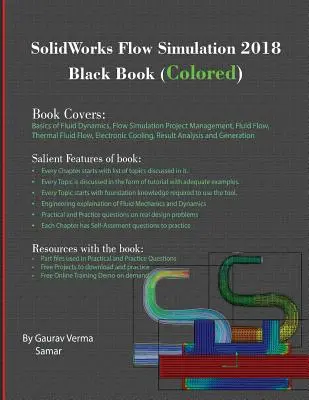 SolidWorks Flow Simulation 2018 Carte neagră (colorată) - SolidWorks Flow Simulation 2018 Black Book (Colored)