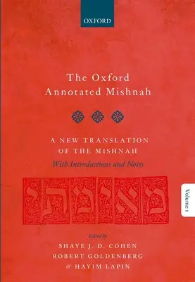 The Oxford Annotated Mishnah