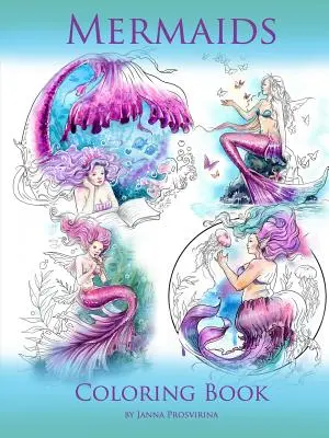 Mermaids: Carte de colorat - Mermaids: Coloring Book