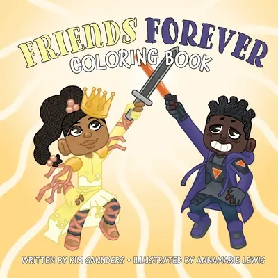 Cartea de colorat Friends Forever - Friends Forever Coloring Book