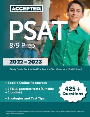 PSAT 8/9 Prep 2022-2023: Ghid de studiu cu 425+ întrebări practice pentru test [ediția a 2-a] - PSAT 8/9 Prep 2022-2023: Study Guide Book with 425+ Practice Test Questions [2nd Edition]