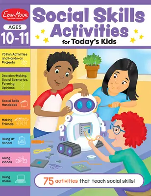 Activități de abilități sociale pentru copiii de astăzi, 10 - 11 ani Caiet de lucru - Social Skills Activities for Today's Kids, Ages 10 - 11 Workbook