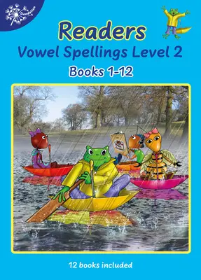 Phonic Books Dandelion Readers Vowel Spellings Level 2 VIV Wails Bindup: Decodable Books for Beginner Readers Vowel Teams