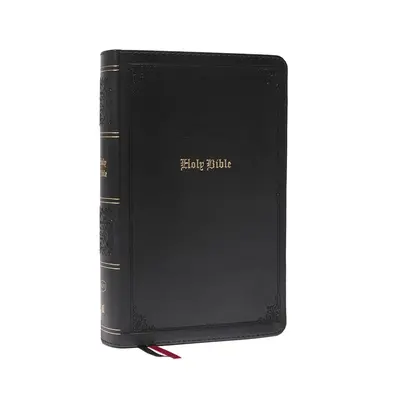 Kjv, Personal Size Large Print Single-Column Reference Bible, Leathersoft, Black, Red Letter, Thumb Indexed, Comfort Print: Sfânta Biblie, King James Ver - Kjv, Personal Size Large Print Single-Column Reference Bible, Leathersoft, Black, Red Letter, Thumb Indexed, Comfort Print: Holy Bible, King James Ver